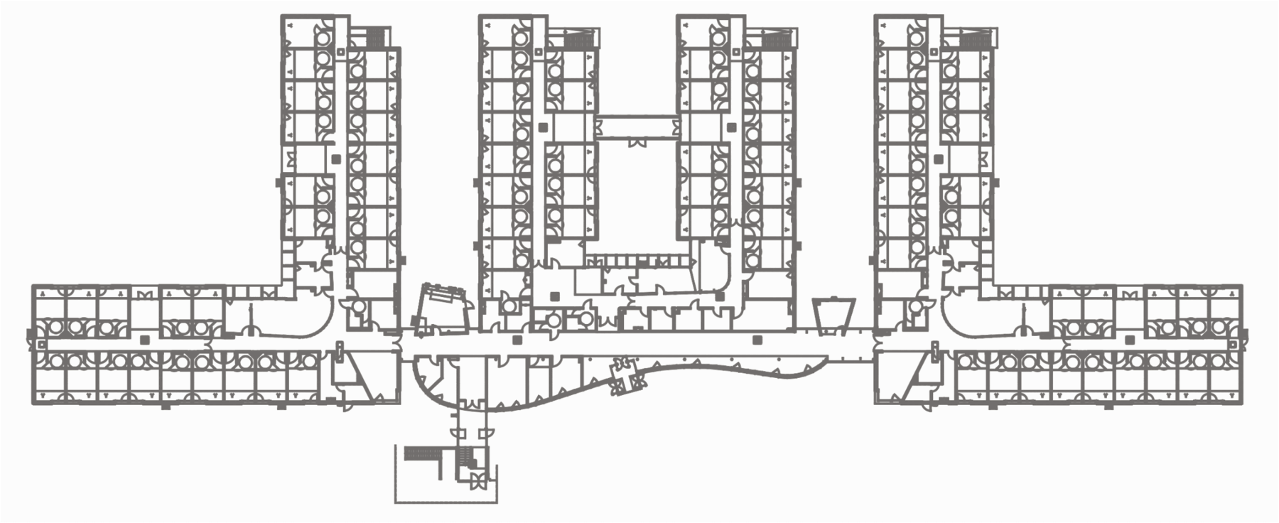Centre Hospitalier Jean Coulon, equipements publics à 35 Avenue Pasteur, 46300 Gourdon (46) — Arche Studio, architecte à Toulouse — vue 4