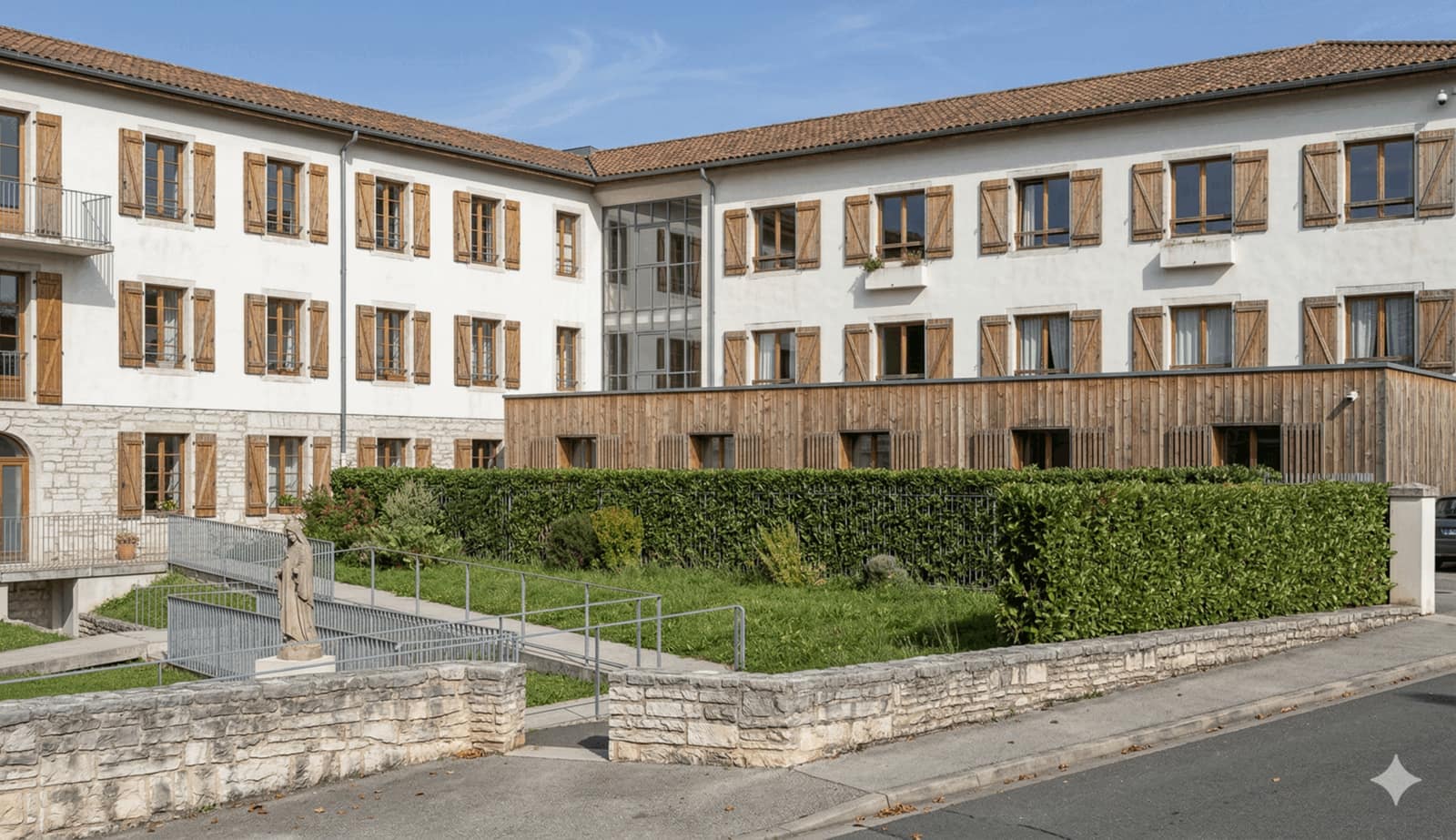 EHPAD d'Ercé et EHPAD de St Lizier, equipements publics à Ercé / 1 Rue Hector d'Ossun, 09190 Saint-Lizier (09) — Arche Studio, architecte à Toulouse