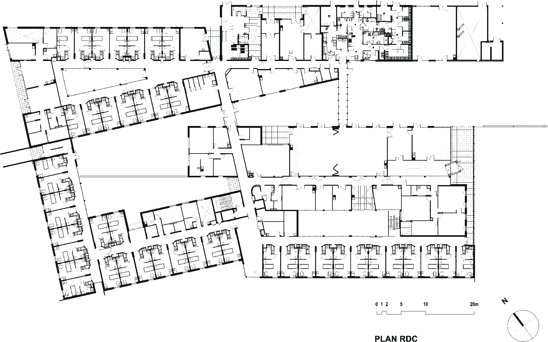 EHPAD Résidence Valpré, equipements publics à All. Guy et Madeleine Charrière, 46110 Vayrac (46) — Arche Studio, architecte à Toulouse — vue 4