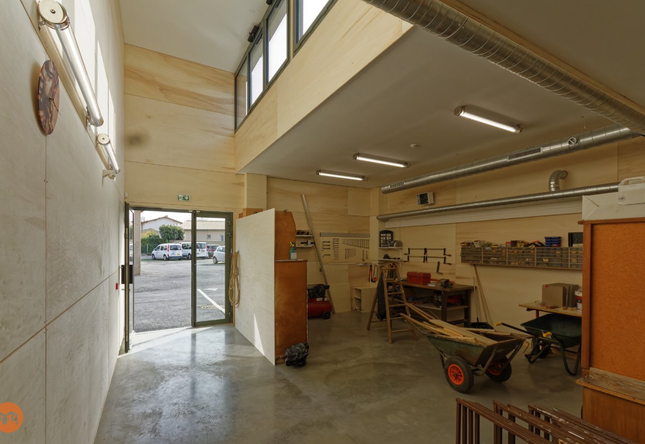 Gymnase et ateliers de l’ASEI, 31520 Ramonville-Saint-Agne : vue 2