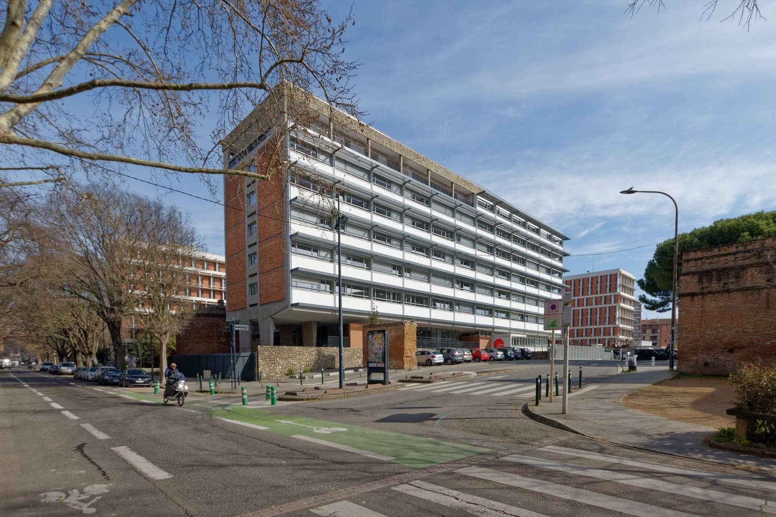 Logements étudiants CROUS - Bâtiment F, logements à 6 rue de l'Université, Toulouse (31) — Arche Studio, architecte à Toulouse