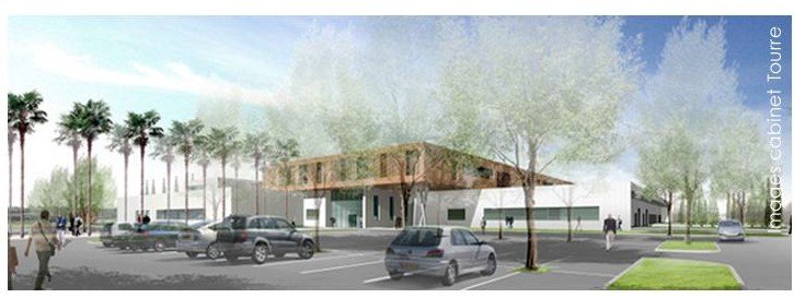Pôle logistique du centre hospitalier de Carcassonne, Carcassonne (11) : vue 2