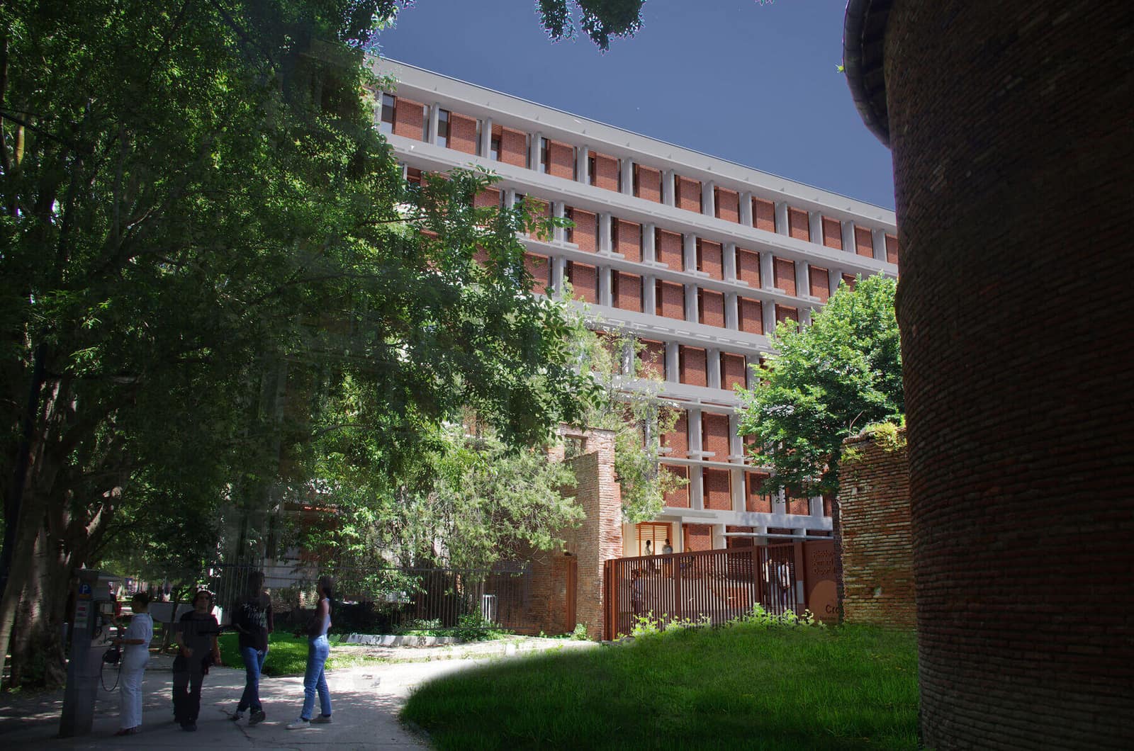 Logements étudiants CROUS, logements Bâtiments Durables Occitanie (BDO) Argent à 44 Boulevard Armand Duportal, Toulouse (31) — Arche Studio, architecte à Toulouse — vue 6