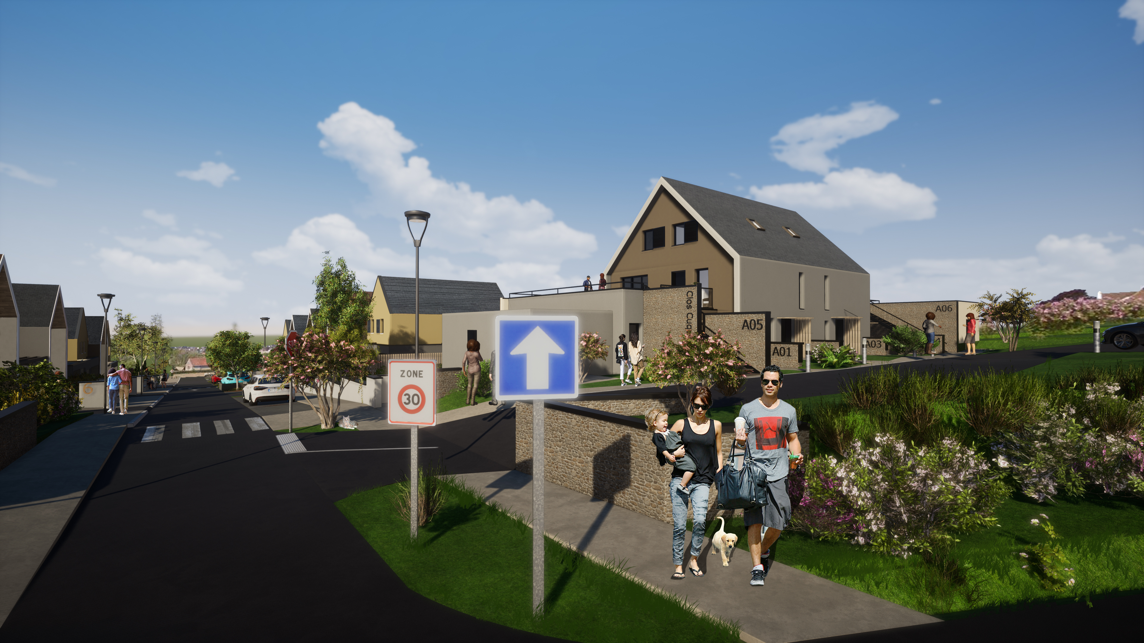 Logements Passifs & Participatifs — Barneville-Carteret — 1