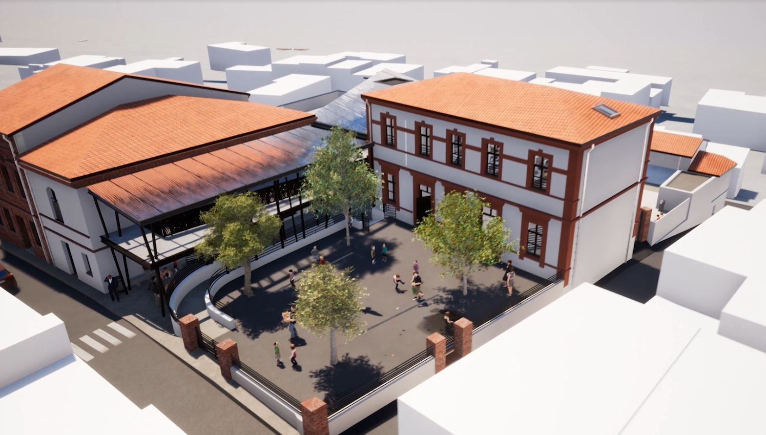 École Montesquieu-Lauragais, equipements publics à Montesquieu-Lauragais (31) — Arche Studio, architecte à Toulouse — vue 5