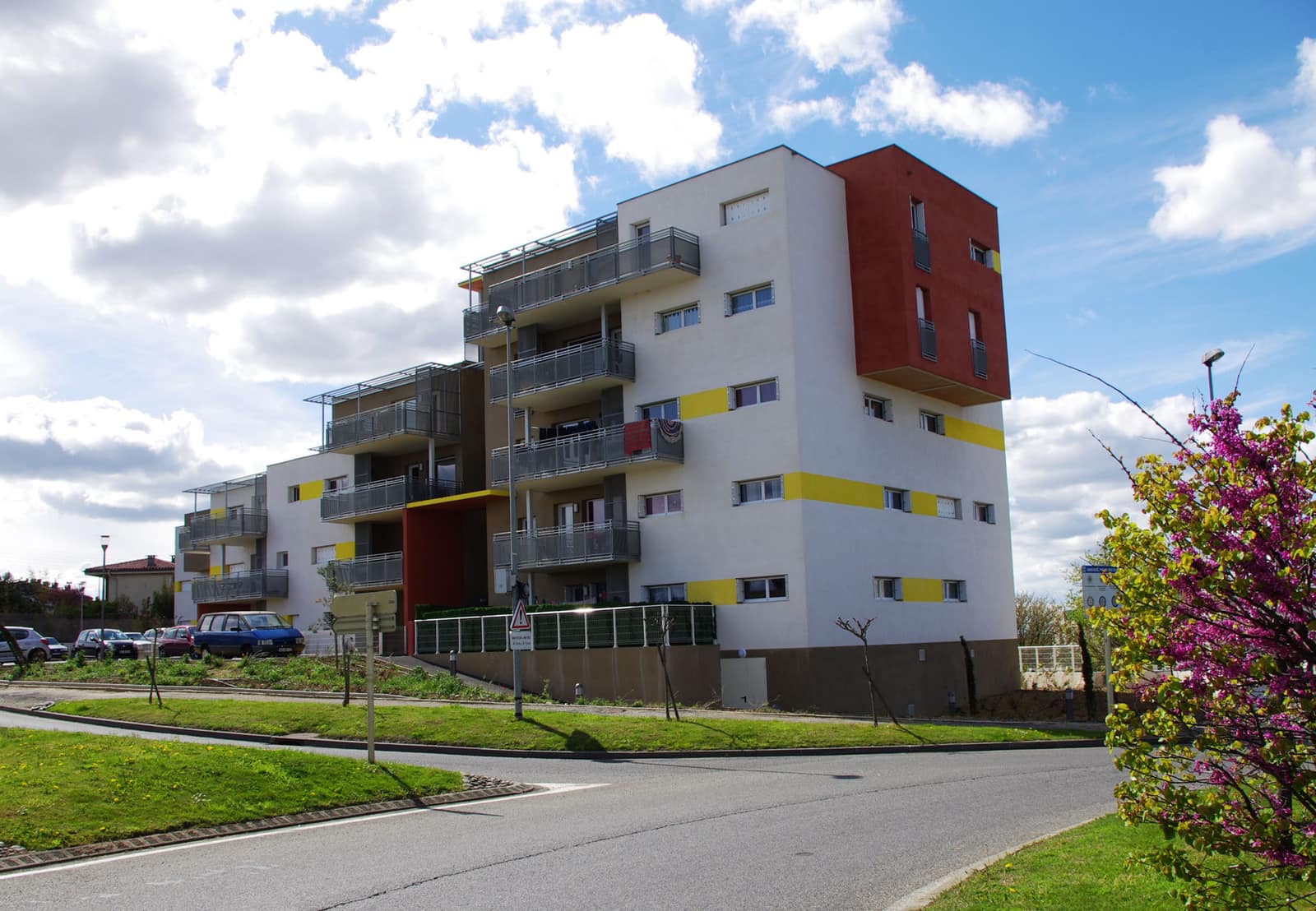 Le Jardin du Roi - 37 Logements BBC, logements BBC (Bâtiment Basse Consommation) à Rue Buffon, Carcassonne, Aude (11) — Arche Studio, architecte à Toulouse — vue 3