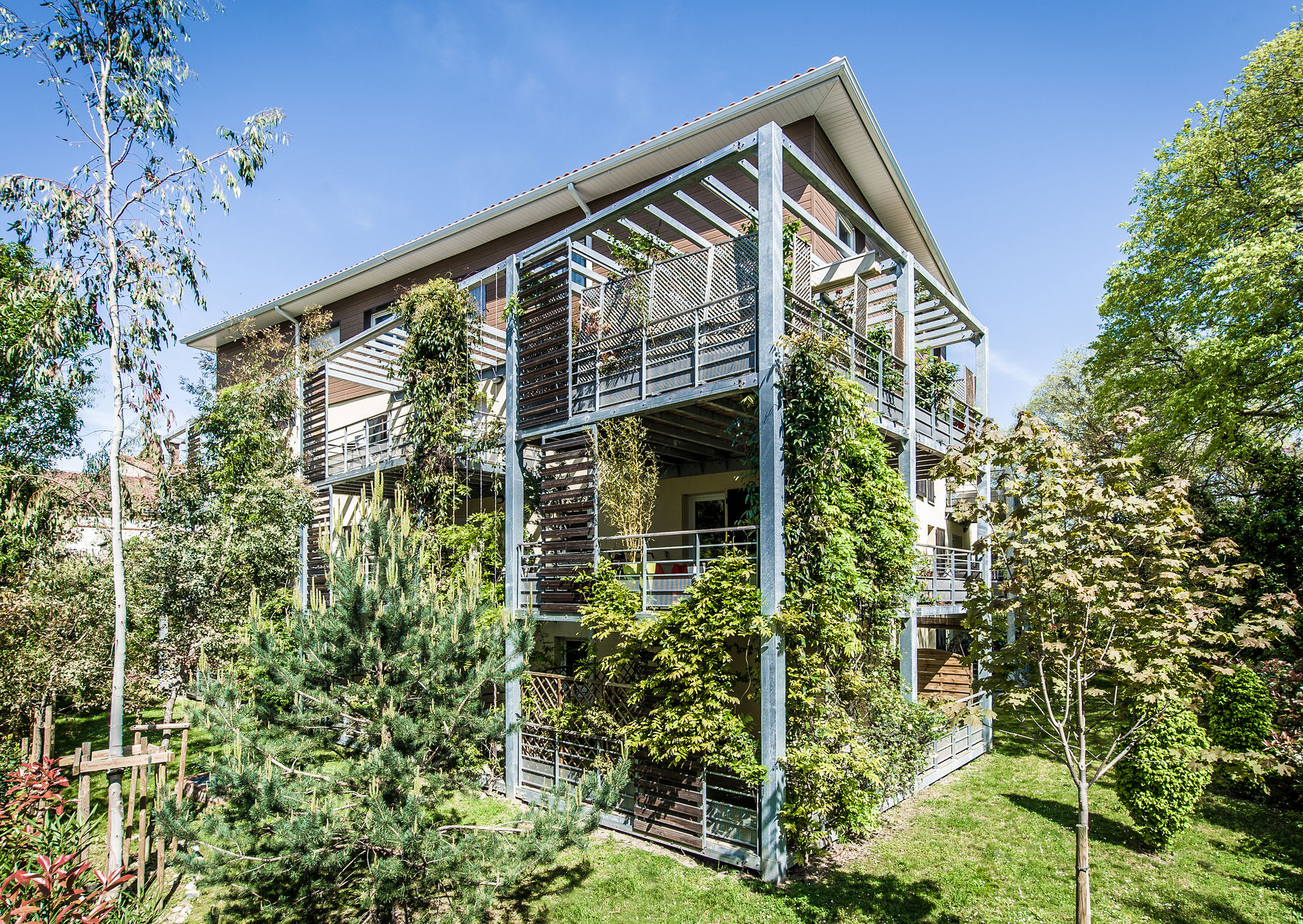 Résidence végétale - architectes Arche Studio Toulouse