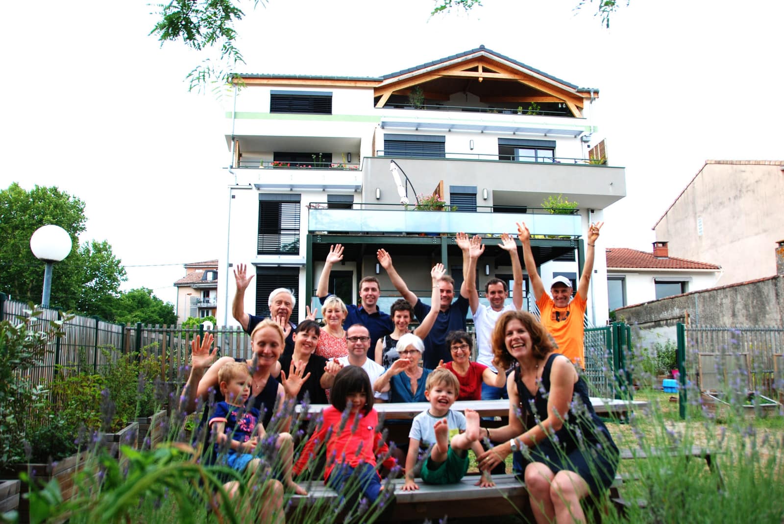 Résidence Vol de Nuit, passif & participatif Passivhaus (Label européen) à Avenue Saint-Exupéry - Quartier de l'Ormeau, Toulouse (31) — Arche Studio, architecte à Toulouse — vue 11