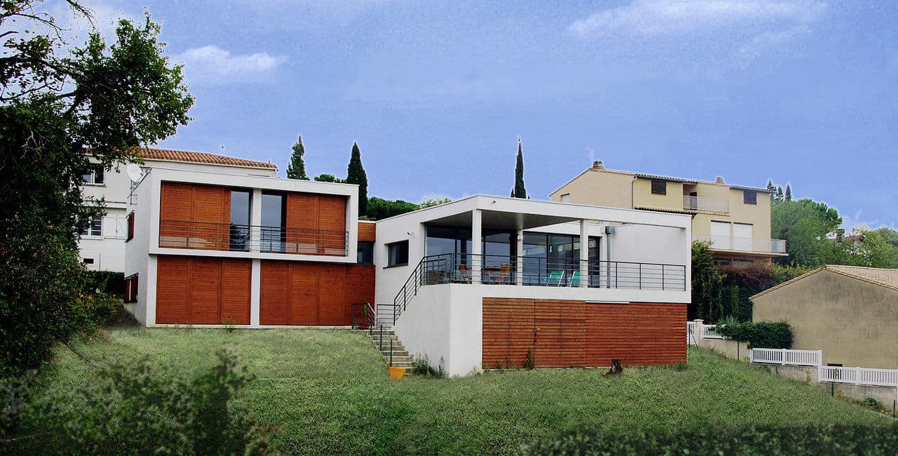 Villa C., maisons individuelles à Carcassonne, Aude (11) — Arche Studio, architecte à Toulouse