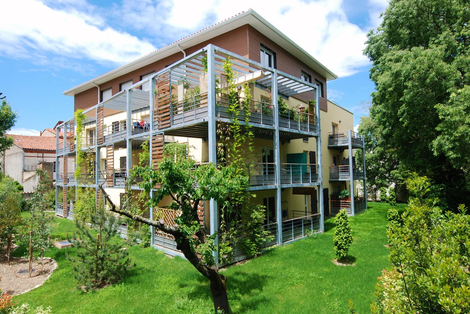 Résidence Végétale, logements à Quartier Saint-Michel, Toulouse (31) — Arche Studio, architecte à Toulouse — vue 5