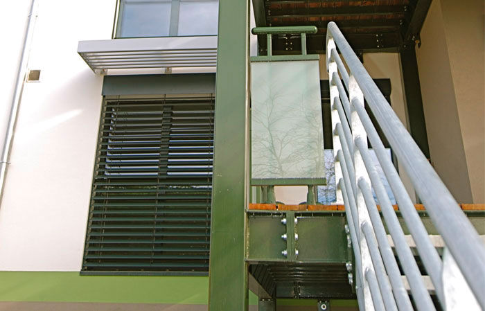 Résidence Vol de Nuit, passif & participatif Passivhaus (Label européen) à Avenue Saint-Exupéry - Quartier de l'Ormeau, Toulouse (31) — Arche Studio, architecte à Toulouse — vue 6